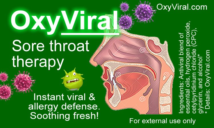 OxyViral throat spray